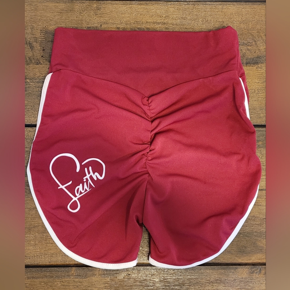 Athletic Scrunchy Booty Shorts